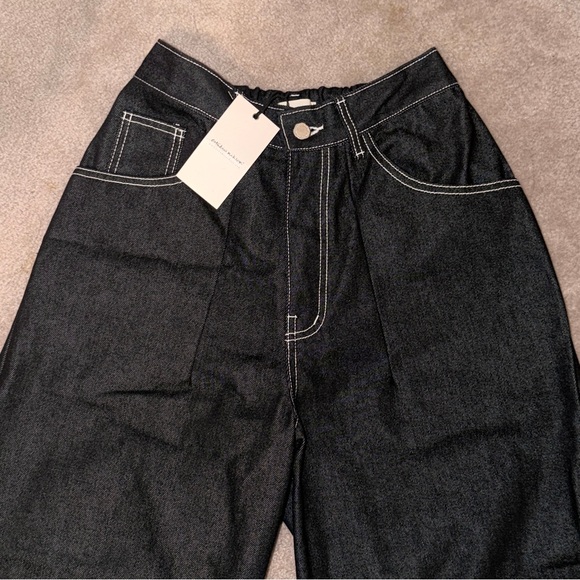 Estudio Niksen Unisex Raw Denim Balloon Jeans - Picture 6 of 9